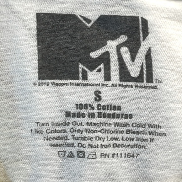 MTV MUSIC TELEVISION TEE SHIRT-SIZE SMALL-UNISEX - Picture 5 of 6